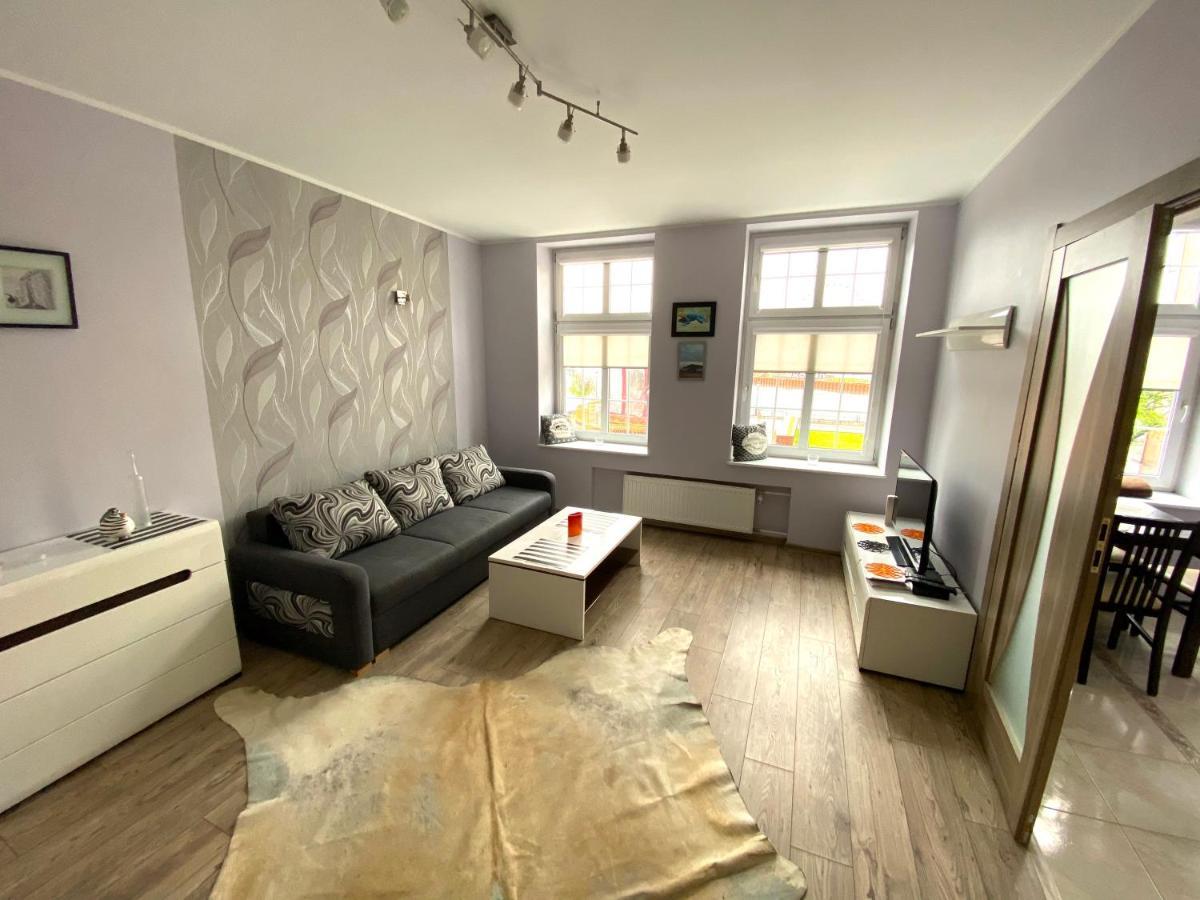 Gdanskie - Apartament Targ Rybny Z Widokiem Na Motlawe Lägenhet Gdańsk