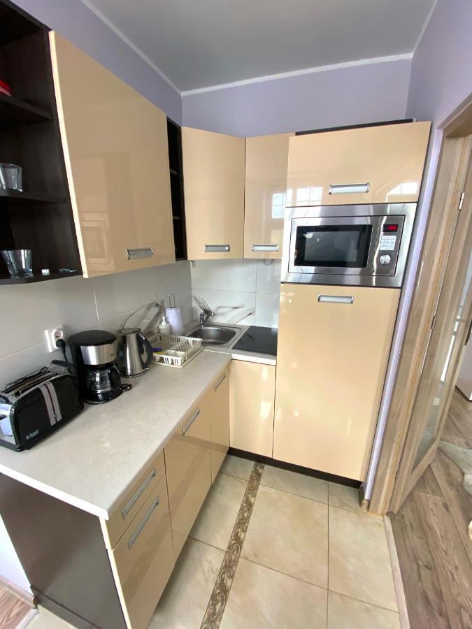 Gdanskie - Apartament Targ Rybny Z Widokiem Na Motlawe Lägenhet Gdańsk